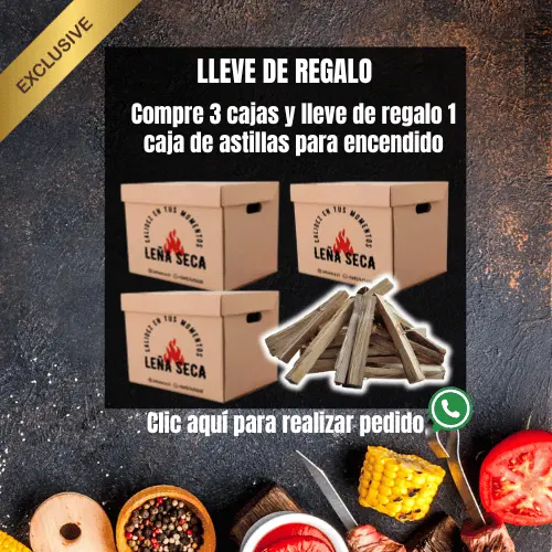 promoción en oferta leña en santiago
